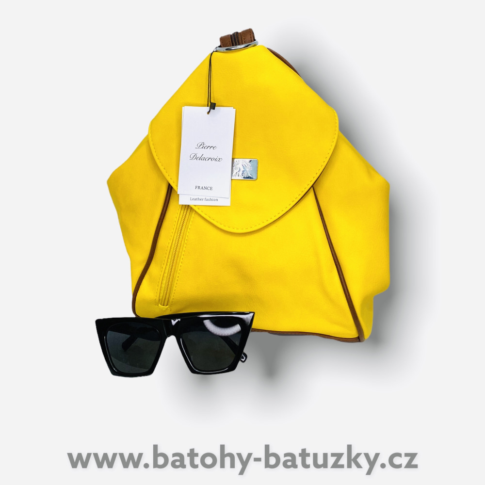 Patricia 3v1 žlutá hnědá