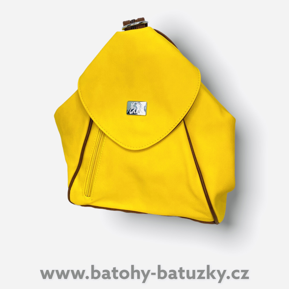 Patricia 3v1 žlutá hnědá