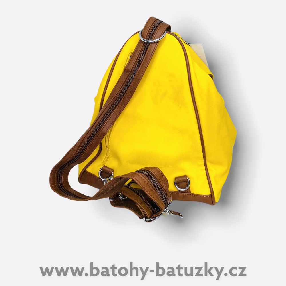 Patricia 3v1 žlutá hnědá