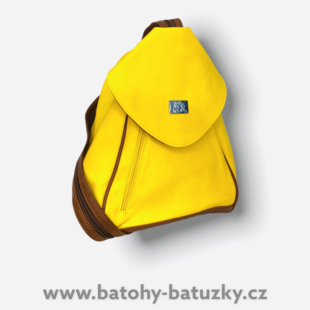 Patricia 3v1 žlutá hnědá